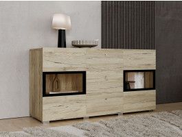 Commode BABEL 2 portes et 3 tiroirs sanremo