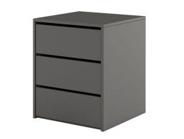 Bloc-tiroir ARTEMIS 3 tiroirs gris