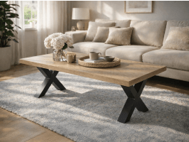 Table basse MARNOIX 130 cm chêne français