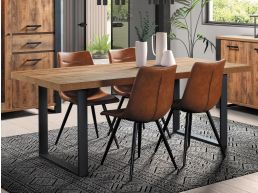 Table repas rectangulaire ONNIX 170 cm bois tropix