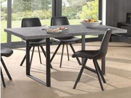 Table repas rectangulaire ELLE 180 cm beton