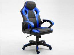Chaise gaming SPOKE bleu foncé/noir