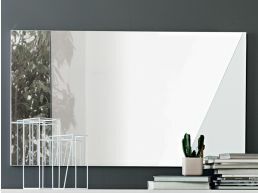 Miroir LIZZO 140 cm blanc brillant