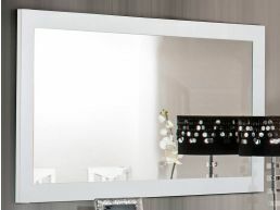 Miroir ETNA 140 cm blanc brillant