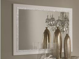 Miroir REBECCA 140 cm blanc laque