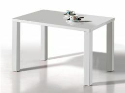 Table ELISA 140 cm blanc laqué