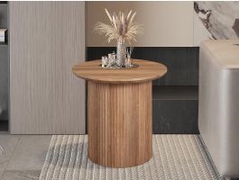 Table basse LARUSSO 50 cm chêne vieilli