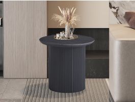 Table basse LARUSSO 50 cm brun foncé