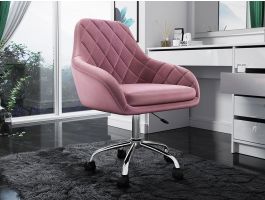 Chaise de bureau MUNARON rose