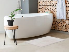 Tapis de bain MATTY 40x60 cm blanc