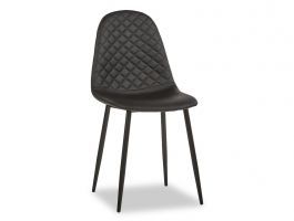 Lot de 4 chaises IZZOU noir