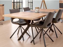 Table repas extensible NENO 180 > 230 cm chêne scarlet
