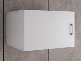 Surmeuble WASHING 1 porte blanc