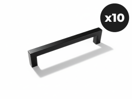 Lot de 10 poignées WASHING noir