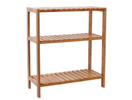 Support de salle de bain LEOS 3 étagères bambou