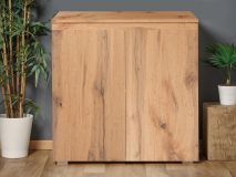 Commode IMANO 2 portes chêne doré