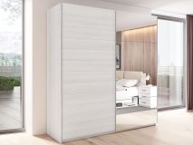 Armoire GALACTIC 2 portes 200 cm frêne abisko