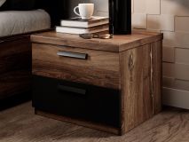 Chevet SIGNAL 2 portes chêne flagstaff