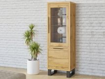 Colonne HALO 2 portes chêne wotan