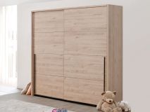 Armoire VIOLON 2 portes coulissantes 200 cm castella