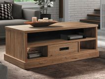 Table basse PIRELI 125 cm chêne scarlet