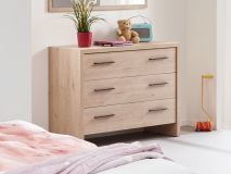 Commode VIOLON 3 tiroirs castella