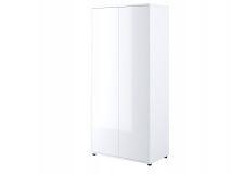 Armoire CONCEPTION PRO II 2 portes blanc/blanc brillant
