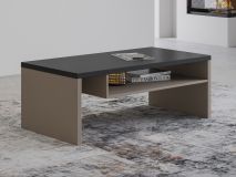 Table basse CROSSAIR 120 cm taupe