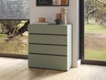 Commode CROSSAIR 4 tiroirs vert