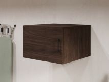 Surmeuble WASHING 1 porte noyer