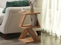 Table d'appoint ALBION 30 cm atlantique
