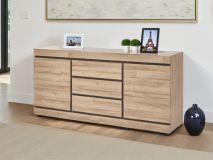 Buffet/bahut MARNOIX 2 portes 3 tiroirs chêne français