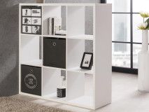 Bibliothèque MAXIM 9 niches blanc