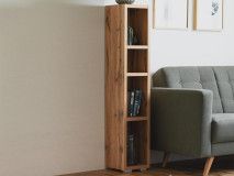 Bibliothèque IMANO 4 niches chêne doré