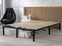 Sommier à pieds VERONA 180x200 cm noir