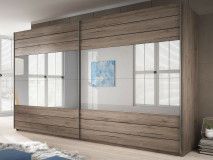 Armoire GALACTIC 2 portes 270 cm sanremo foncé