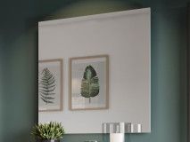 Miroir SUNNA 74 cm blanc