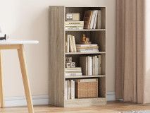 Bibliothèque ESPACITO 4 niches sonoma (largeur: 55 cm)