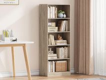 Bibliothèque ESPACITO 5 niches sonoma (largeur: 55 cm)