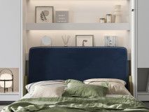 Tête de lit CONCEPTION PRO 160 cm bleu