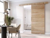 Porte coulissante CLENATO 96 cm sonoma