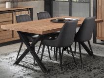 Table repas SIMETTRA 200 cm chêne scarlet