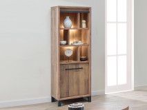 Colonne ALCANTARA 1 porte droite old teck