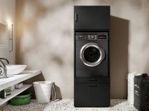 Meuble WASHING 1 machine LARGE noir