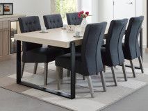 Table repas ORANO 164 cm orme pieds U
