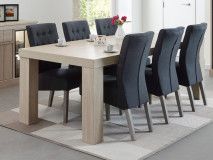 Table repas ORANO 184 cm orme pieds L