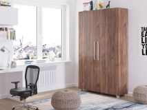 Lit escamotable TEMA 120x200 cm chêne truffier