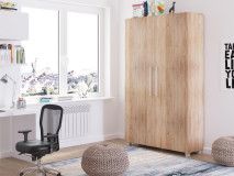 Lit escamotable TEMA 120x200 cm chêne sonoma