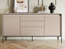 Buffet/bahut TRAINING 2 portes 3 tiroirs sable