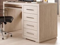 Bureau VEIGAR 4 tiroirs santana clair